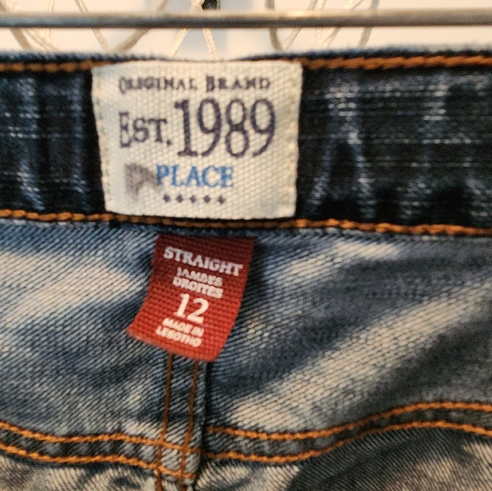 Children's place youth blue jeans
